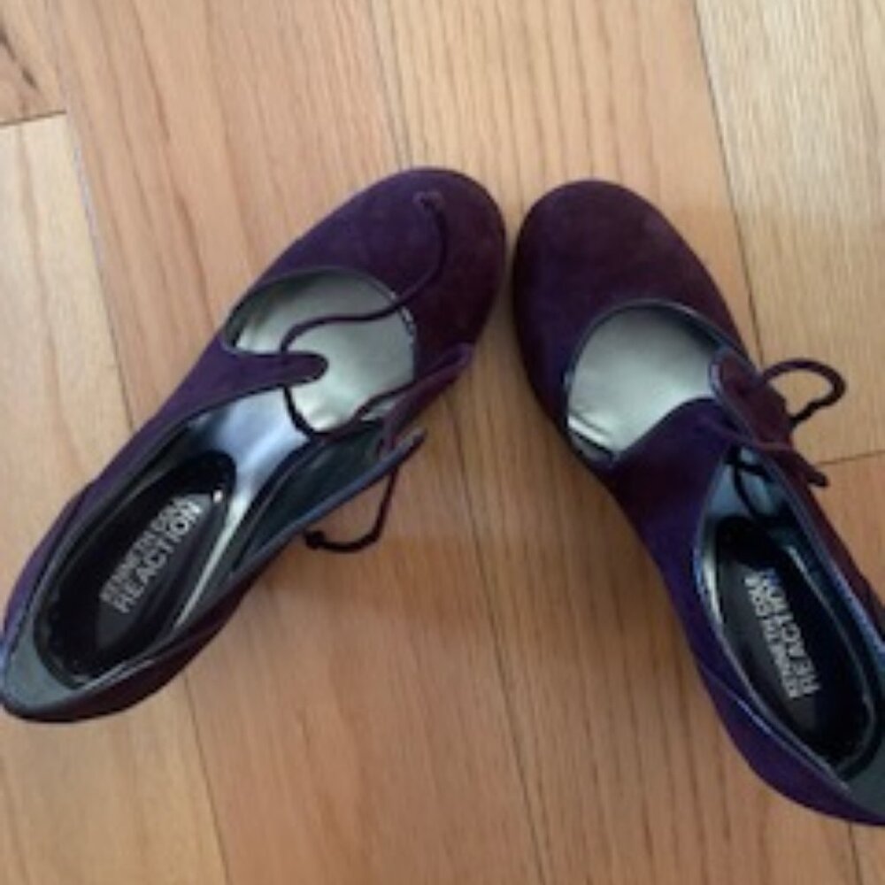 Kenneth Cole Reaction Plum Suede, Women’s Shoes – Size 6 – Never Worn